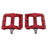 Maxbell 1 Pair Bicycle Bike Pedals Sealed Bearing Pedal Polyamide Pedal Red - Aladdin Shoppers