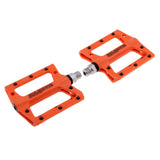 Maxbell 1 Pair Bicycle Bike Pedals Sealed Bearing Pedal Polyamide Pedal Orange - Aladdin Shoppers