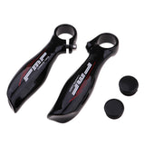 Maxbell 2PCS Black Cycling Bicycle Bike Mountain Handlebar Bar End Grips Jet Black