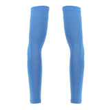 Maxbell Maxbell 1 Pair Summer Cycling Arm Sleeves Anti UV Oversleeve Cover Royal Purple-L