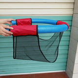 Maxbell Swimming Noodle Floating Pool Chair Net Beach Pool Swim Seat Water Toys Red