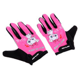 Maxbell Kids Cycling Gloves Children Boys Girls Riding Glove Cat L Long Finger - Aladdin Shoppers