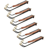 Maxbell 6 Pieces Pool Billiard Table Metal Pocket Rail Snooker Accessories - Aladdin Shoppers