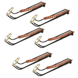 Maxbell 6 Pieces Pool Billiard Table Metal Pocket Rail Snooker Accessories - Aladdin Shoppers