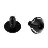 Maxbell 2 Pieces Bike Bicycle Water Bottle Cage Holder Bolt Threaded Screws Black - Aladdin Shoppers