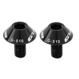 Maxbell 2 Pieces Bike Bicycle Water Bottle Cage Holder Bolt Threaded Screws Black - Aladdin Shoppers