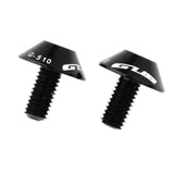 Maxbell 2 Pieces Bike Bicycle Water Bottle Cage Holder Bolt Threaded Screws Black - Aladdin Shoppers