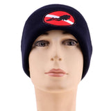 Maxbell Unisex Scuba Diving Snorkeling Surf Kayak Knit Beanie Hat Cap Navy Blue 2 - Aladdin Shoppers