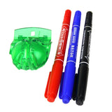 Maxbell Maxbell Golf Ball Liner Marker Line Drawing Alignment Tool Drawer Stencil Green Clip