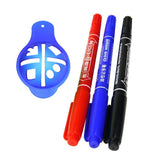 Maxbell Golf Ball Liner Marker Line Drawing Alignment Tool Drawer Stencil Blue - Aladdin Shoppers