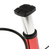 Maxbell Portable Bike Ball Foot Activated Pump Mini Cycle Air Pump Inflator Red