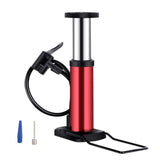 Maxbell Portable Bike Ball Foot Activated Pump Mini Cycle Air Pump Inflator Red
