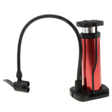 Maxbell Portable Bike Ball Foot Activated Pump Mini Cycle Air Pump Inflator Red