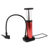 Maxbell Portable Bike Ball Foot Activated Pump Mini Cycle Air Pump Inflator Red