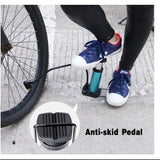 Maxbell Portable Bike Ball Foot Activated Pump Mini Cycle Air Pump Inflator Black