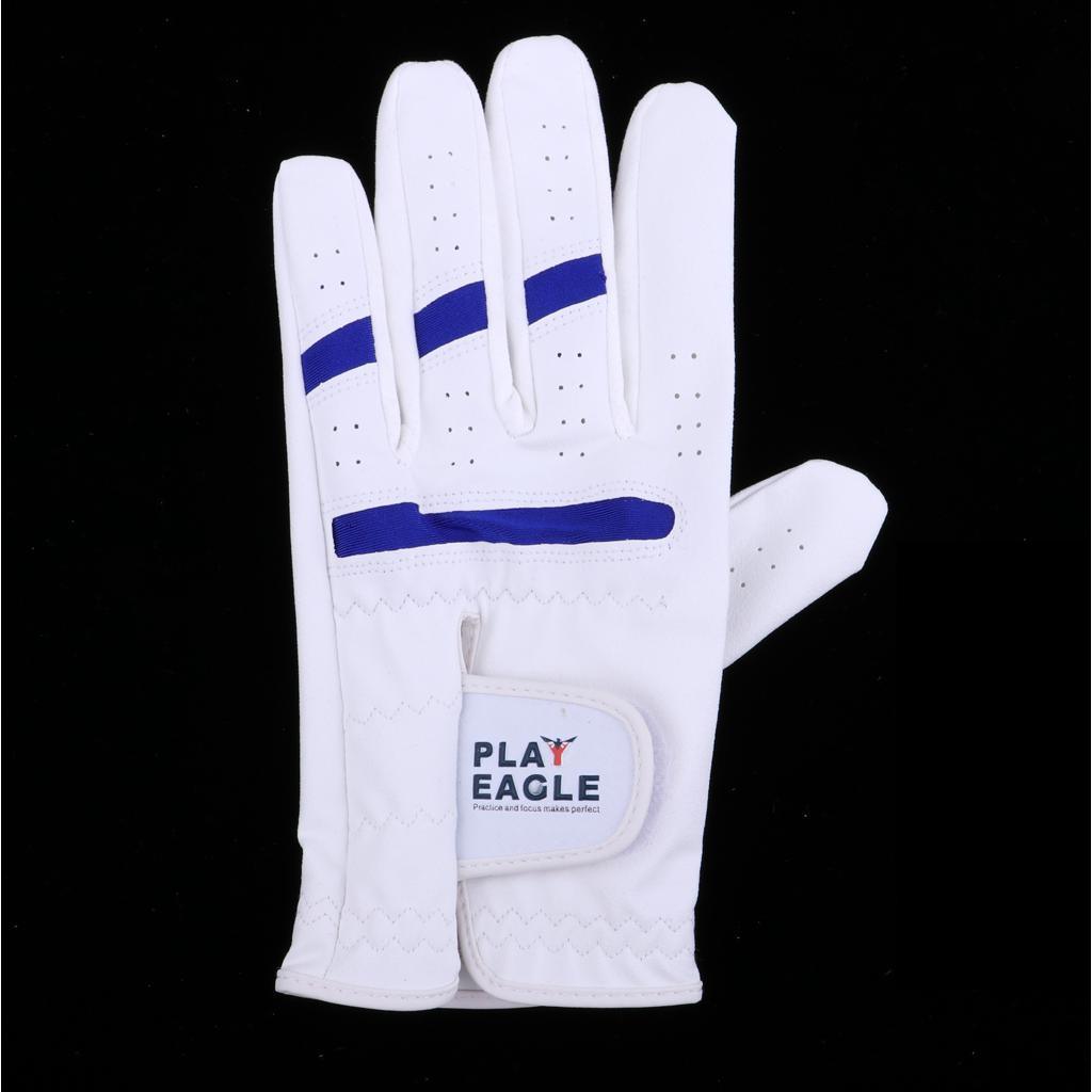Maxbell Maxbell Men's Premium Soft Golf Glove Breathable Left Hand Full Finger Glove L