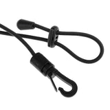 Maxbell 2 Pieces Safety Kayak Paddle Leash Fishing Rod Cord Black