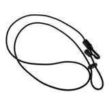 Maxbell 2 Pieces Safety Kayak Paddle Leash Fishing Rod Cord Black