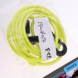 Maxbell Elastic Safety Kayak Canoe Paddle Leash Fishing Rod Cord Fluorescent Yellow - Aladdin Shoppers