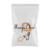 Maxbell Maxbell Elastic Safety Kayak Canoe Paddle Leash Fishing Rod Cord Orange