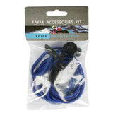 Maxbell 2 Pieces Safety Kayak Paddle Leash Fishing Rod Cord Royal Blue