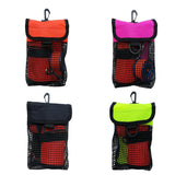 Maxbell Maxbell Scuba Diving Reel & SMB Safety Marker Buoy Holder Carry Mesh Bag Rosy