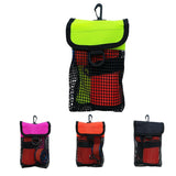 Maxbell Maxbell Scuba Diving Reel & SMB Safety Marker Buoy Holder Carry Mesh Bag Rosy