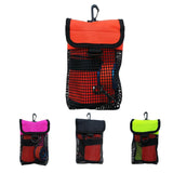 Maxbell Maxbell Scuba Diving Reel & SMB Safety Marker Buoy Holder Carry Mesh Bag Rosy