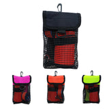 Maxbell Maxbell Scuba Diving Reel & SMB Safety Marker Buoy Holder Carry Mesh Bag Rosy