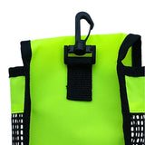 Maxbell Maxbell Scuba Diving Reel & SMB Safety Marker Buoy Holder Carry Mesh Bag Fluo Yellow