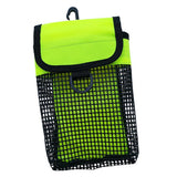 Maxbell Maxbell Scuba Diving Reel & SMB Safety Marker Buoy Holder Carry Mesh Bag Fluo Yellow