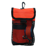 Maxbell Maxbell Scuba Diving Reel & SMB Safety Marker Buoy Holder Carry Mesh Bag Orange