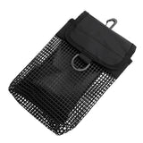 Maxbell Maxbell Scuba Diving Reel & SMB Safety Marker Buoy Holder Carry Mesh Bag Black