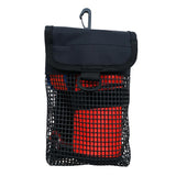 Maxbell Maxbell Scuba Diving Reel & SMB Safety Marker Buoy Holder Carry Mesh Bag Black