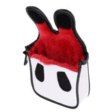 Maxbell Maxbell Premium Square Golf Mallet Putter Head Cover Club Protector Headcover Red