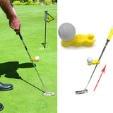Maxbell 2 Pieces Golf Tempo Tray Putter / Putting Practice Training Aid Gear Kit