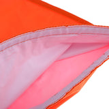 Maxbell High Visibility Inflatable Dry Bag Safety Swim Buoy Tow Float Fluo Orange - Aladdin Shoppers