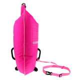 Maxbell High Visibility Inflatable Dry Bag Safety Swim Buoy Tow Float Fluo Rosy - Aladdin Shoppers