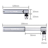 Maxbell Portable Bike Bicycle Pump Mini Cycle Air Pump Fits Presta & Schrader Valves