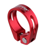 Maxbell Maxbell Bike Seat Post Clamps Ultralight Lock Bicycle Seatposts Clip Red 34.9mm