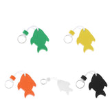 Maxbell 5 Pieces Fish Shaped Floating Keyring for Boating Yachting Sailing Swim Surf