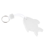 Maxbell EVA Foam Fish Shaped Floating Keyring for Boating Yachting Sailing White - Aladdin Shoppers