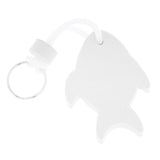 Maxbell 5 Pieces Fish Shaped Floating Keyring for Boating Yachting Sailing Swim Surf