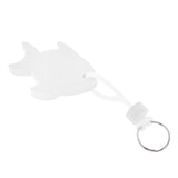 Maxbell EVA Foam Fish Shaped Floating Keyring for Boating Yachting Sailing White - Aladdin Shoppers