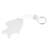 Maxbell EVA Foam Fish Shaped Floating Keyring for Boating Yachting Sailing White - Aladdin Shoppers