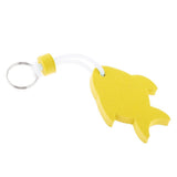 Maxbell EVA Foam Fish Shaped Floating Keyring for Boating Yachting Sailing Yellow - Aladdin Shoppers