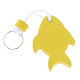 Maxbell EVA Foam Fish Shaped Floating Keyring for Boating Yachting Sailing Yellow - Aladdin Shoppers