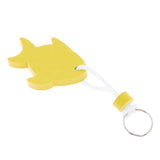 Maxbell EVA Foam Fish Shaped Floating Keyring for Boating Yachting Sailing Yellow - Aladdin Shoppers