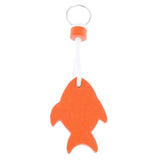 Maxbell 5 Pieces Fish Shaped Floating Keyring for Boating Yachting Sailing Swim Surf