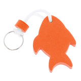 Maxbell 5 Pieces Fish Shaped Floating Keyring for Boating Yachting Sailing Swim Surf